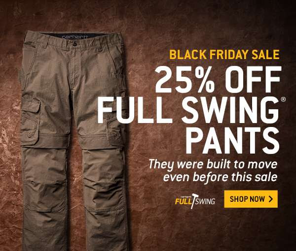 Black Friday Sale: 25% off Full Swing Pants